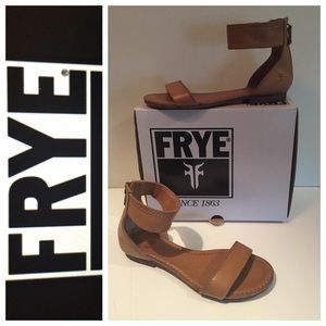 frye carson ankle zip sandal